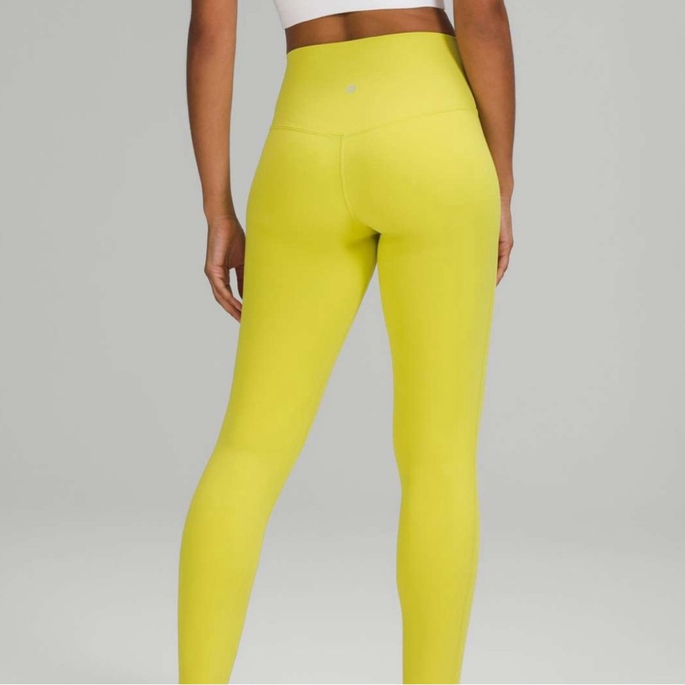 lululemon athletica High-Rise Leggings in Lime